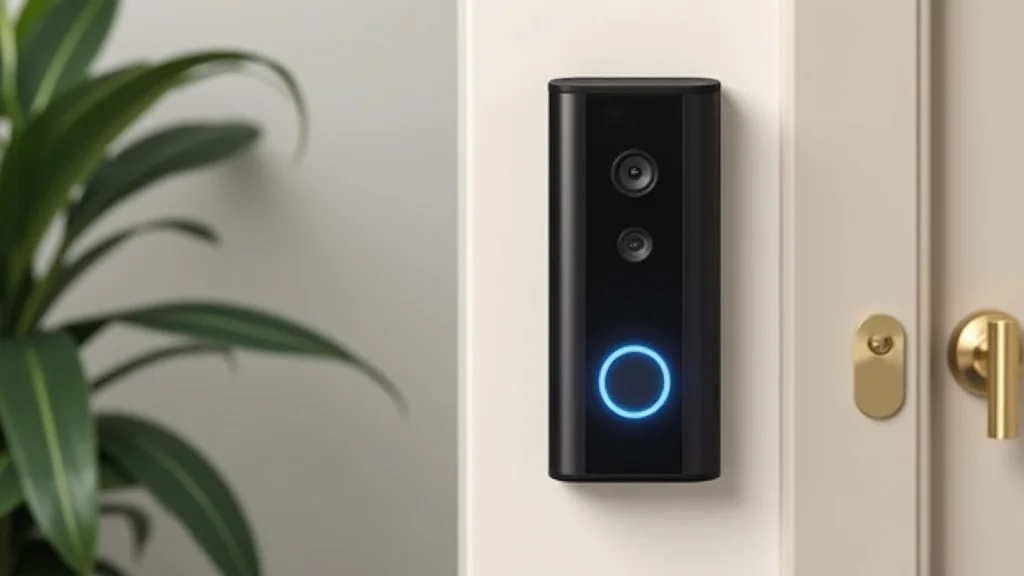 Wired Doorbell Camera with No Fees: Smart Home Security Simplified